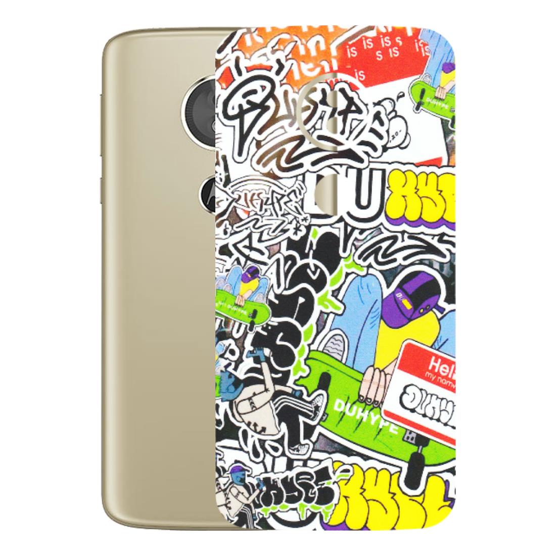 Motorola Phone Skins (All Models) - Dope Graffiti - Matte Finish (M-61) Motorola Moto E5