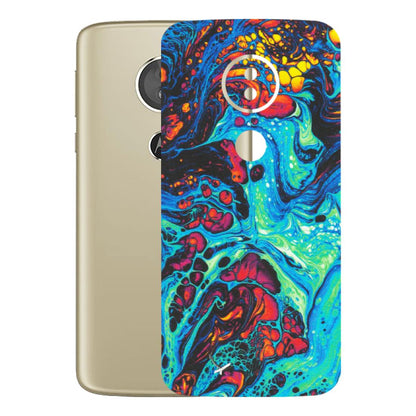 Motorola Phone Skins (All Models) - Majestic Galactic Marbel - Matte Finish (M-85) Motorola Moto E5