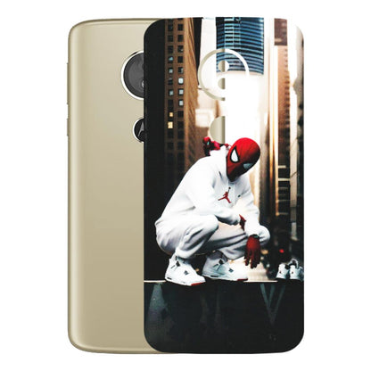 Motorola Phone Skins (All Models) - Sportsman Spider Man - Matte Finish (M-94) Motorola Moto E5