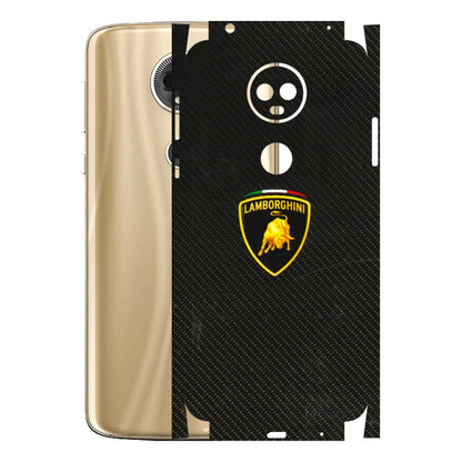 Motorola Phone Skins (All Models) - Dotted Lambo - 3D Embossed Finish (L-105) Motorola Moto E5 Plus