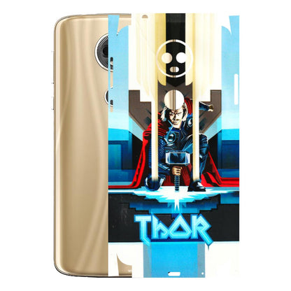 Motorola Phone Skins (All Models) - Thor - 3D Embossed Finish (L-137) Motorola Moto E5 Plus