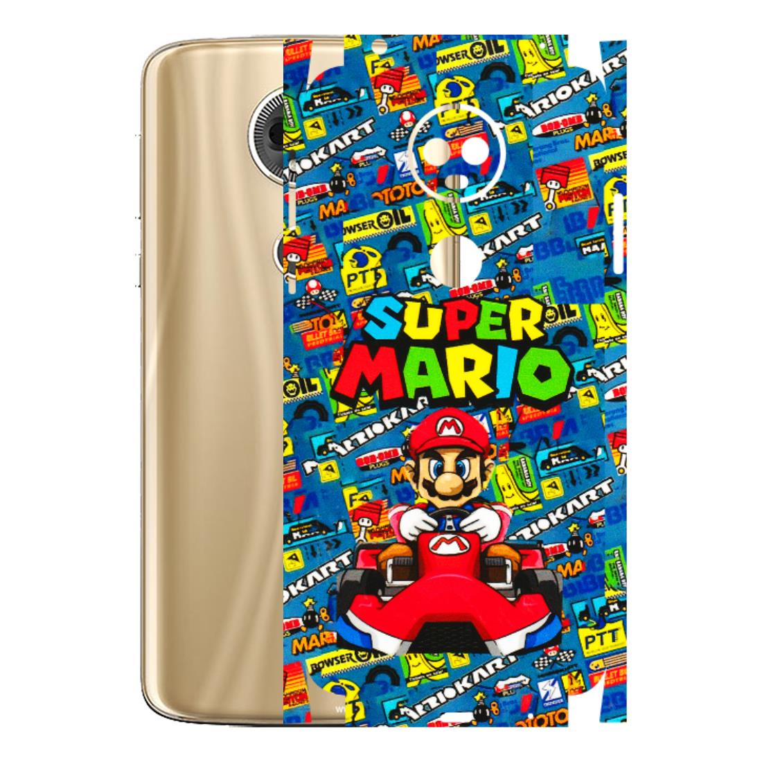 Motorola Phone Skins (All Models) - Super Mario Kart - 3D Embossed Finish (L-140) Motorola Moto E5 Plus
