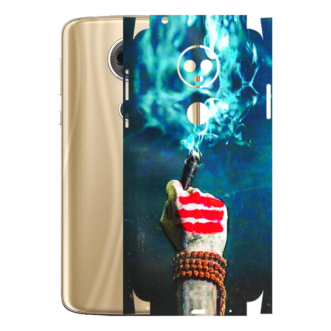 Motorola Phone Skins (All Models) - Mahadev Bhakt - 3D Embossed Finish (L-146) Motorola Moto E5 Plus