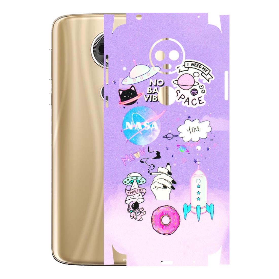 Motorola Phone Skins (All Models) - I Need My Nasa Skin - 3D Embossed Finish (L-149) Motorola Moto E5 Plus