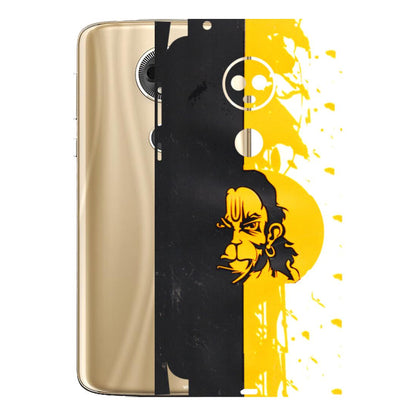 Motorola Phone Skins (All Models) - Bajrangbali - 3D Embossed Finish (L-151) Motorola Moto E5 Plus
