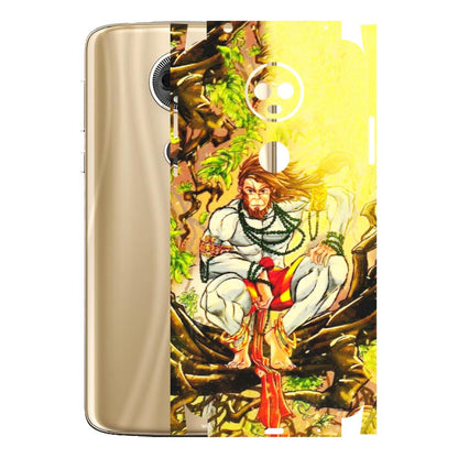 Motorola Phone Skins (All Models) - Lord Hanuman - 3D Embossed Finish (L-152) Motorola Moto E5 Plus
