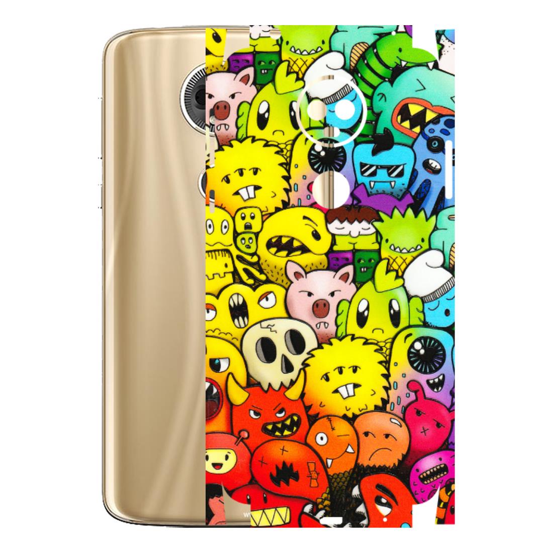 Motorola Phone Skins (All Models) - Angry Funkies - 3D Embossed Finish (L-169) Motorola Moto E5 Plus
