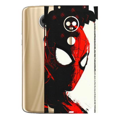 Motorola Phone Skins (All Models) - Spiderman Killer Face - 3D Embossed Finish (L-17) Motorola Moto E5 Plus