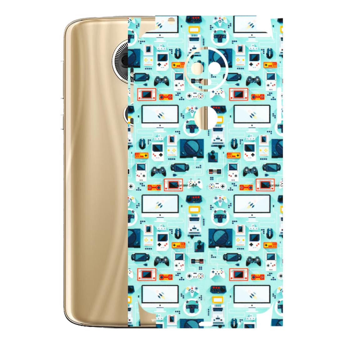 Motorola Phone Skins (All Models) - Gadgets Doodle - 3D Embossed Finish (L-184) Motorola Moto E5 Plus