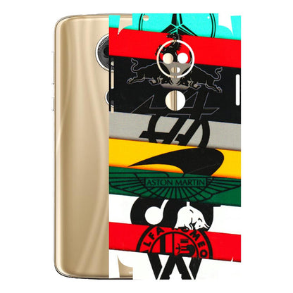 Motorola Phone Skins (All Models) - Multi Designer Brands - 3D Embossed Finish (L-187) Motorola Moto E5 Plus