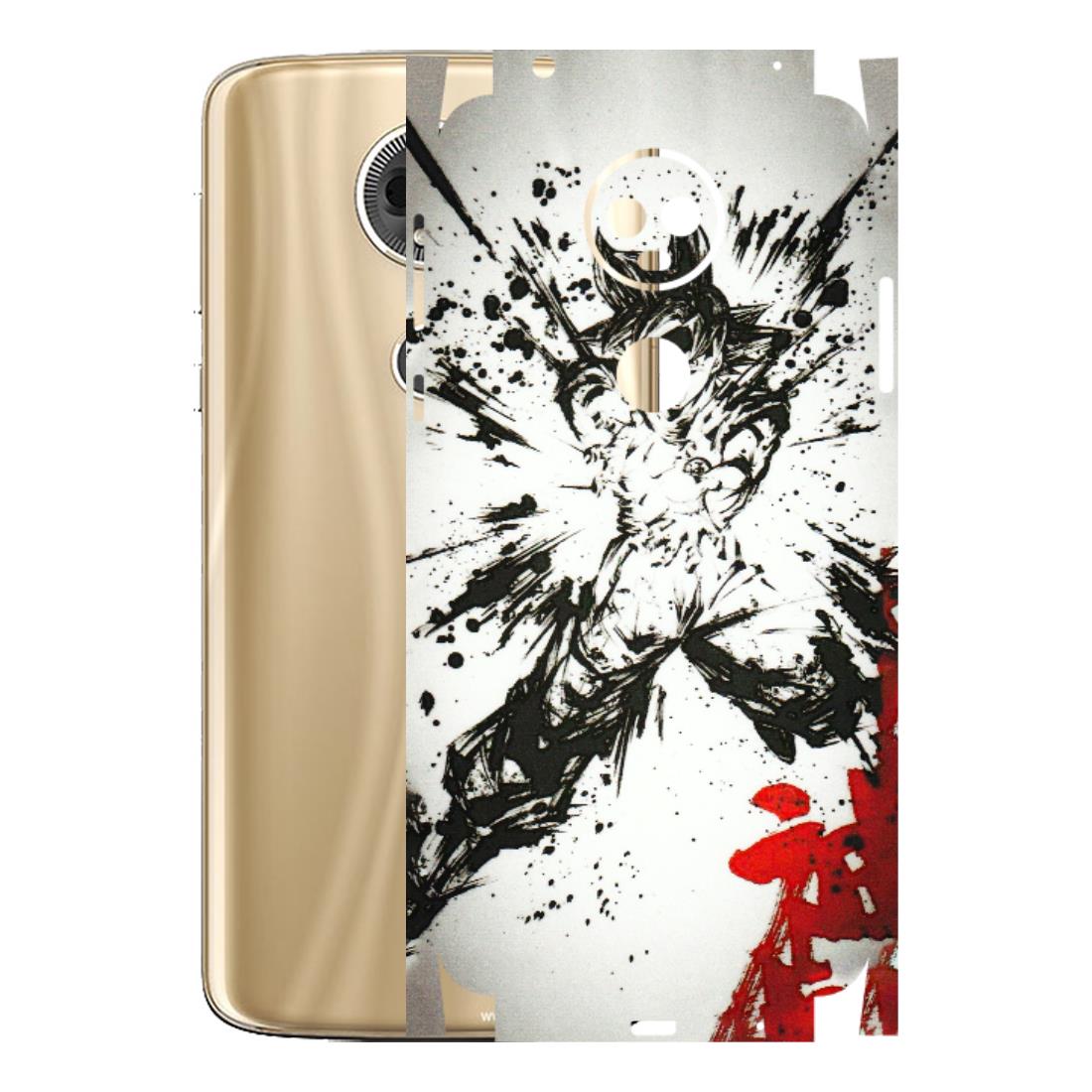 Motorola Phone Skins (All Models) - DBZ - 3D Embossed Finish (L-206) Motorola Moto E5 Plus