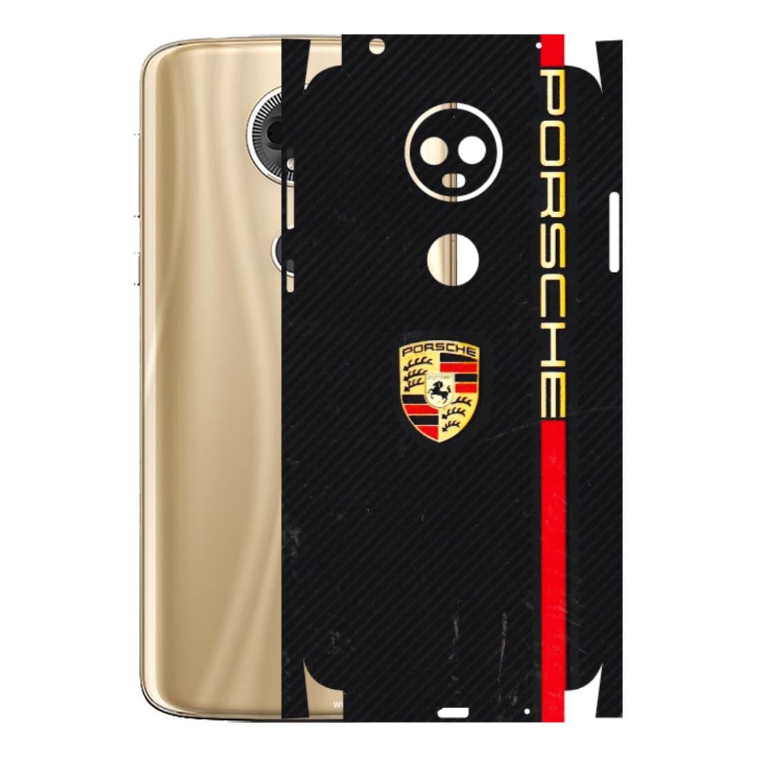 Motorola Phone Skins (All Models) - Premium Porsche - 3D Embossed Finish (L-225) Motorola Moto E5 Plus