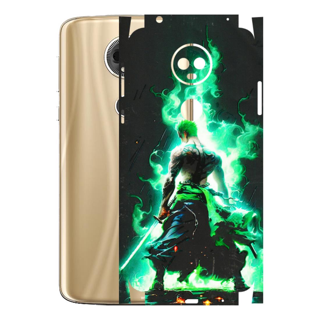 Motorola Phone Skins (All Models) - Zoro Sword - 3D Embossed Finish (L-241) Motorola Moto E5 Plus