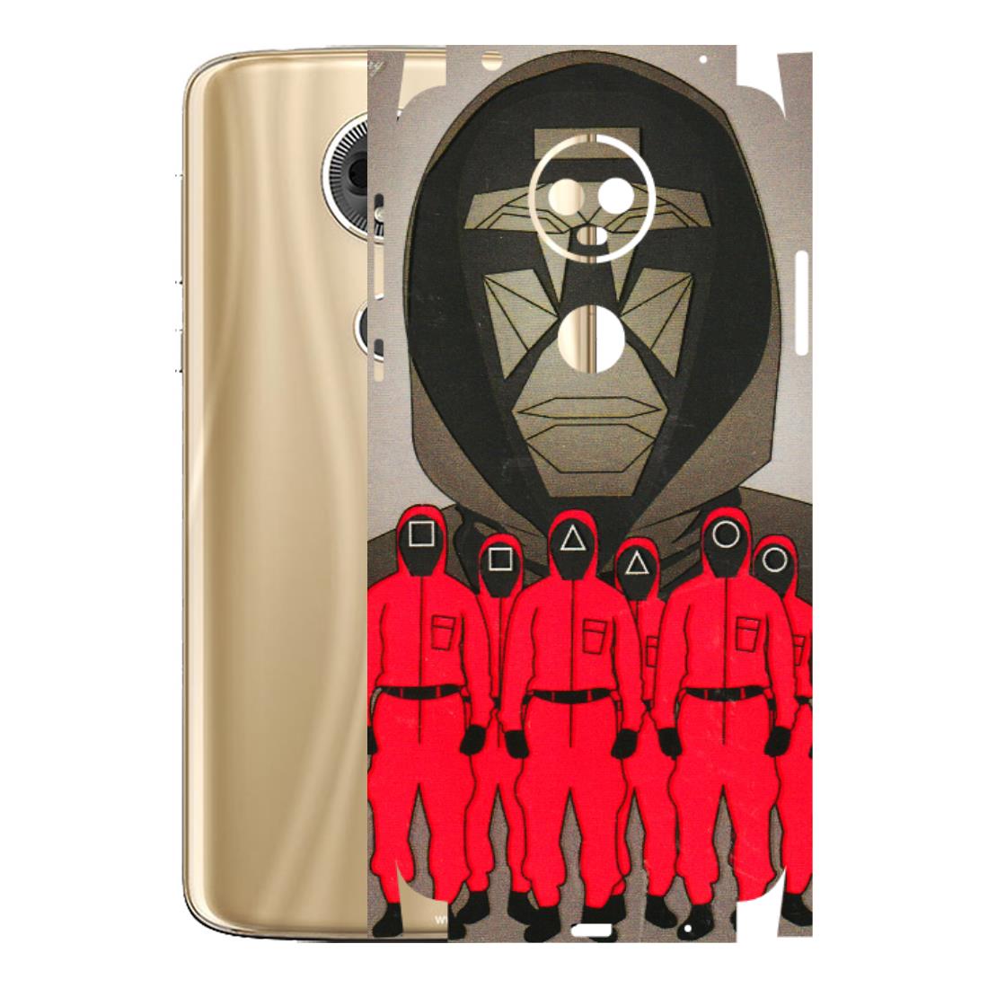 Motorola Phone Skins (All Models) - Squid Game Hero - 3D Embossed Finish (L-245) Motorola Moto E5 Plus