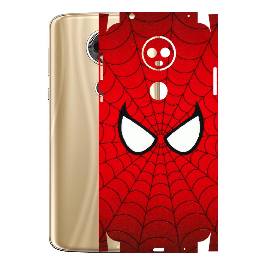 Motorola Phone Skins (All Models) - Spidey Eyes - 3D Embossed Finish (L-257) Motorola Moto E5 Plus