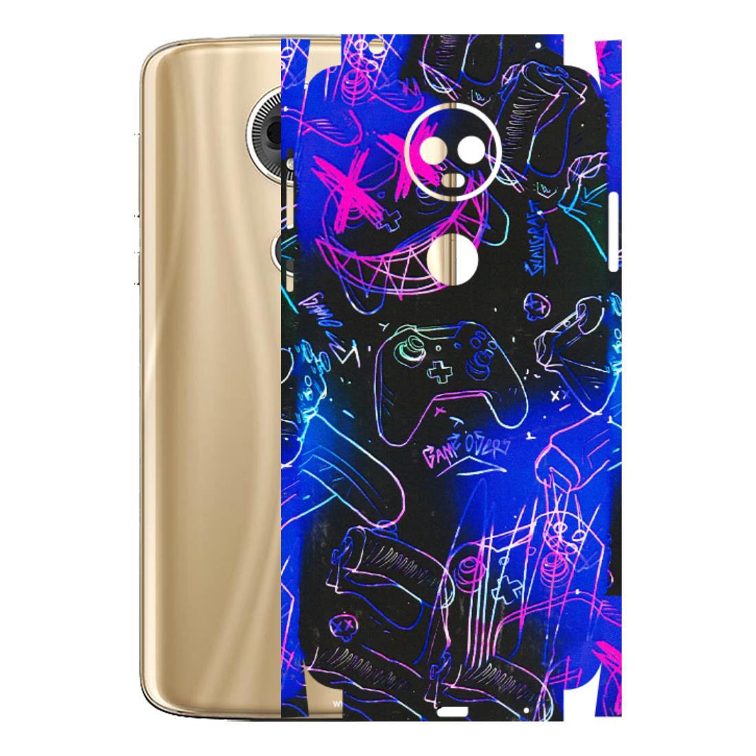 Motorola Phone Skins (All Models) - Gamers Paradise - 3D Embossed Finish (L-258) Motorola Moto E5 Plus