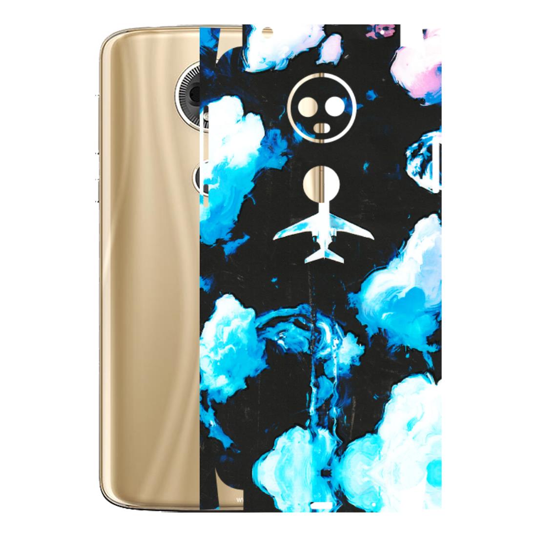 Motorola Phone Skins (All Models) - Travel In Airline - 3D Embossed Finish (L-264) Motorola Moto E5 Plus