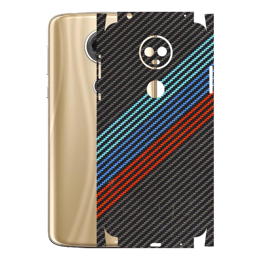 Motorola Phone Skins (All Models) - Carbon BM - 3D Embossed Finish (L-302) Motorola Moto E5 Plus