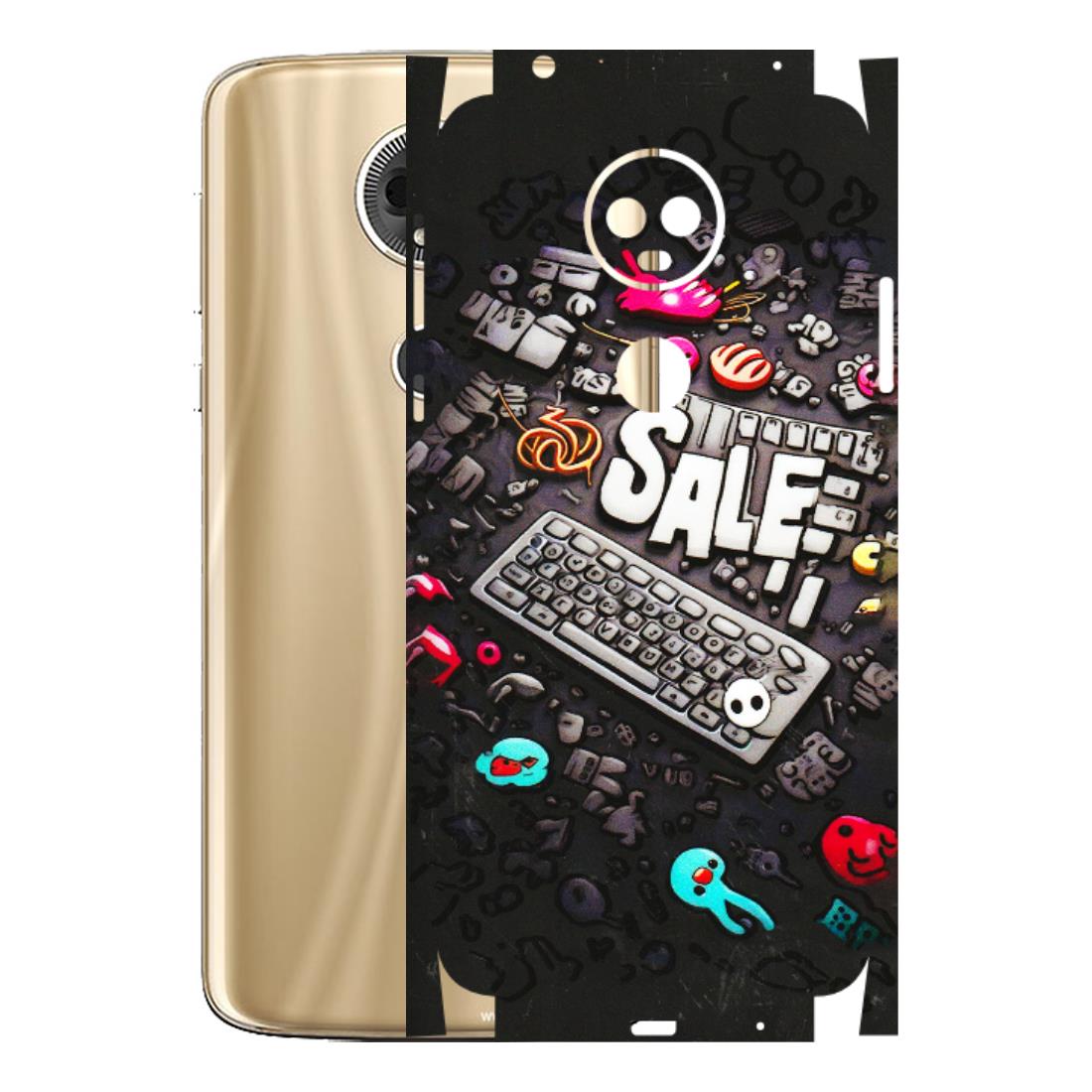 Motorola Phone Skins (All Models) - Gadgets Sale - 3D Embossed Finish (L-50) Motorola Moto E5 Plus