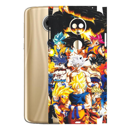 Motorola Phone Skins (All Models) - Ultimate Dragon Ball Z - Matte Finish (M-100) Motorola Moto E5 Plus