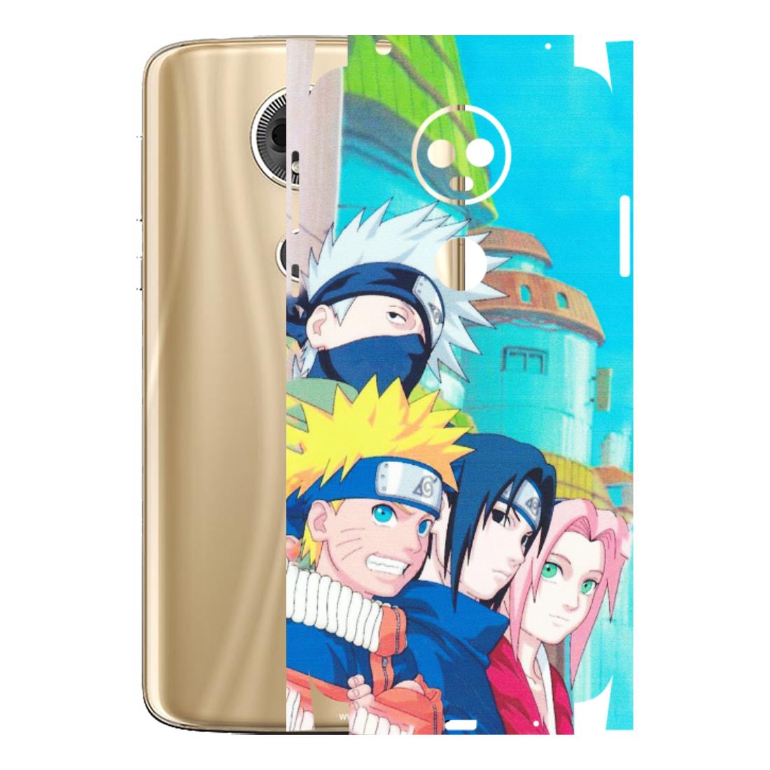 Motorola Phone Skins (All Models) - Team Minato And Kakashi - Matte Finish (M-101) Motorola Moto E5 Plus