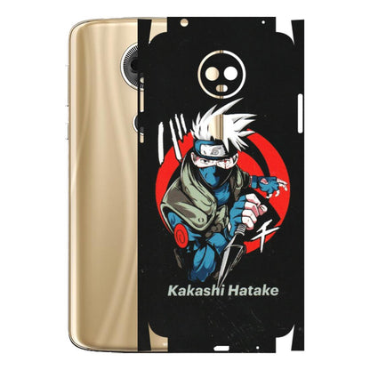 Motorola Phone Skins (All Models) - Naruto Kakashi Hatake Killer - Matte Finish (M-114) Motorola Moto E5 Plus