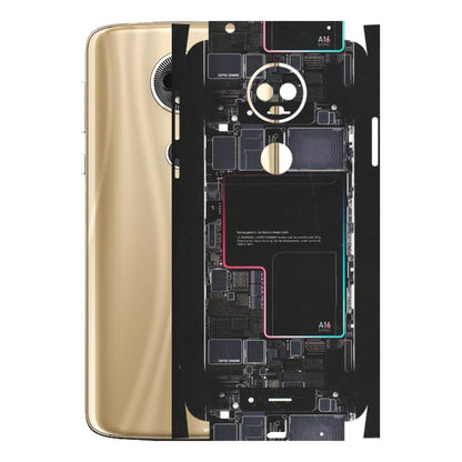Motorola Phone Skins (All Models) - Motherboard Circuit Layout - Matte Finish (M-117) Motorola Moto E5 Plus