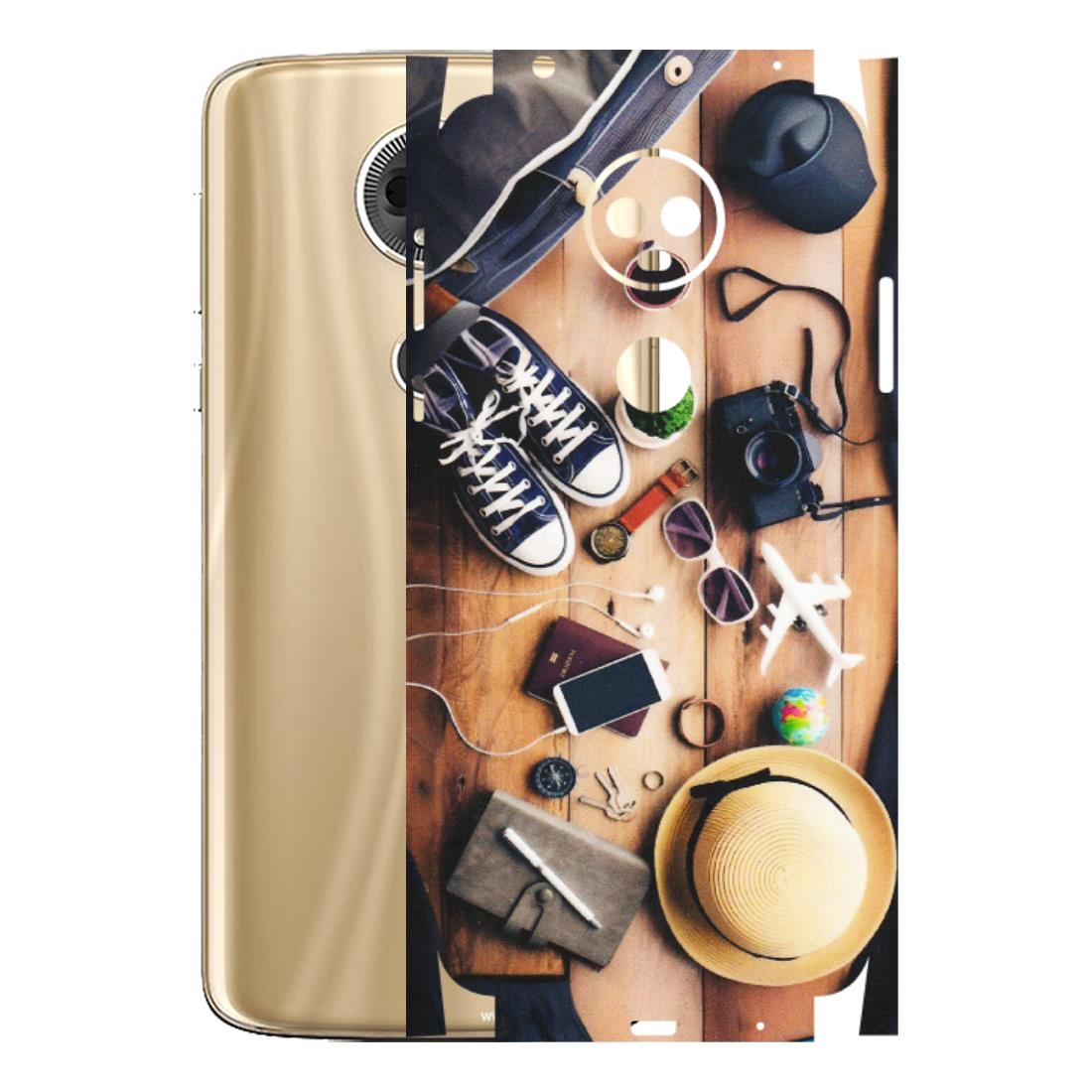 Motorola Phone Skins (All Models) - Travel Wanderlust - Matte Finish (M-133) Motorola Moto E5 Plus