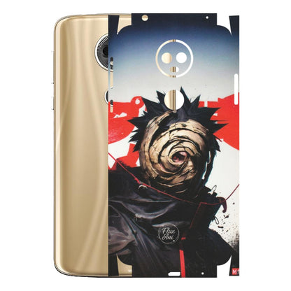 Motorola Phone Skins (All Models) - Obito Uchiha Cool Anime - Matte Finish (M-134) Motorola Moto E5 Plus