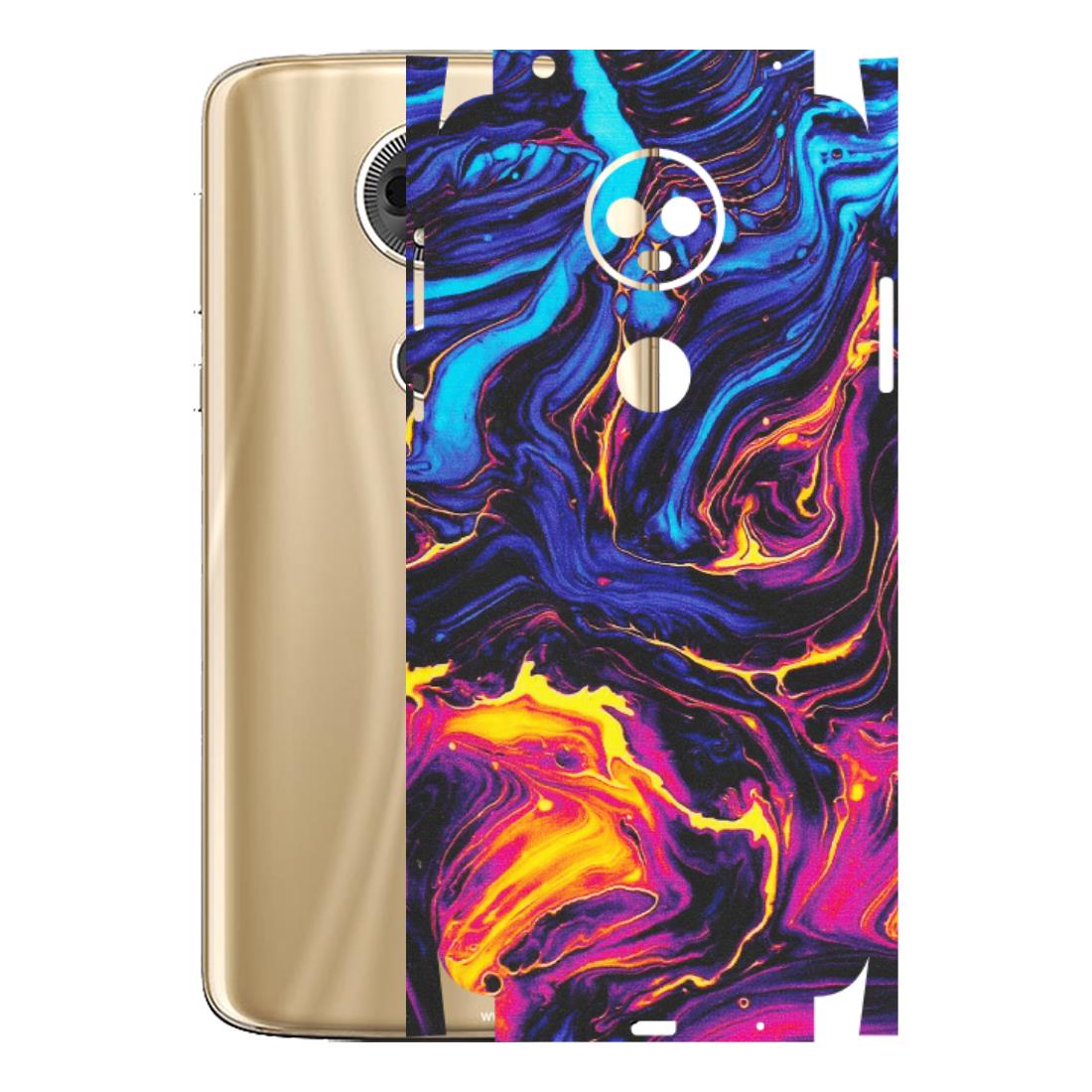 Motorola Phone Skins (All Models) - Abstract Paint Classy - Matte Finish (M-15) Motorola Moto E5 Plus