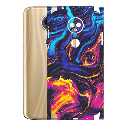Motorola Phone Skins (All Models) - Abstract Paint Classy - Matte Finish (M-15) Motorola Moto E5 Plus