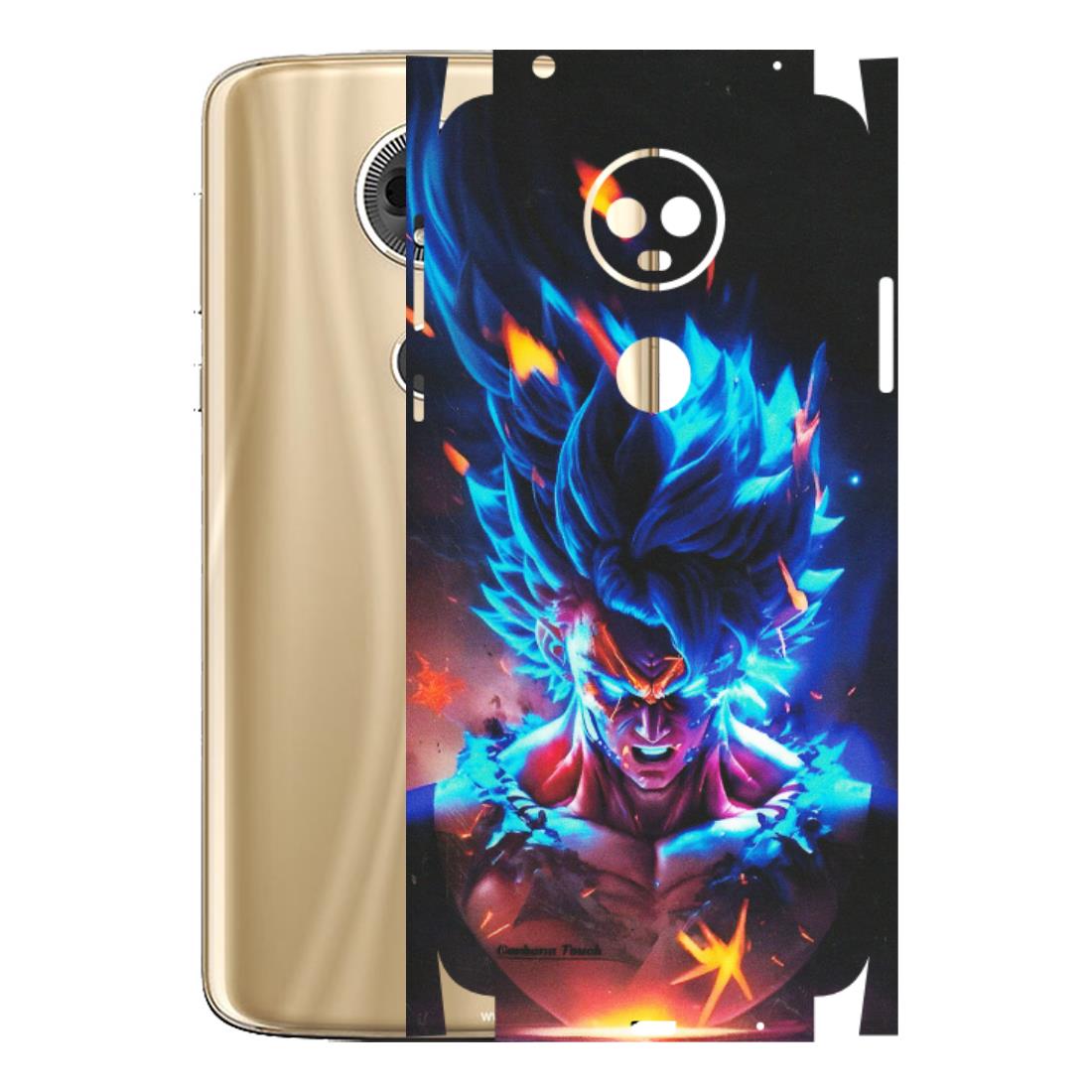 Motorola Phone Skins (All Models) - Angry Goku Dragon Ball Anime - Matte Finish (M-150) Motorola Moto E5 Plus