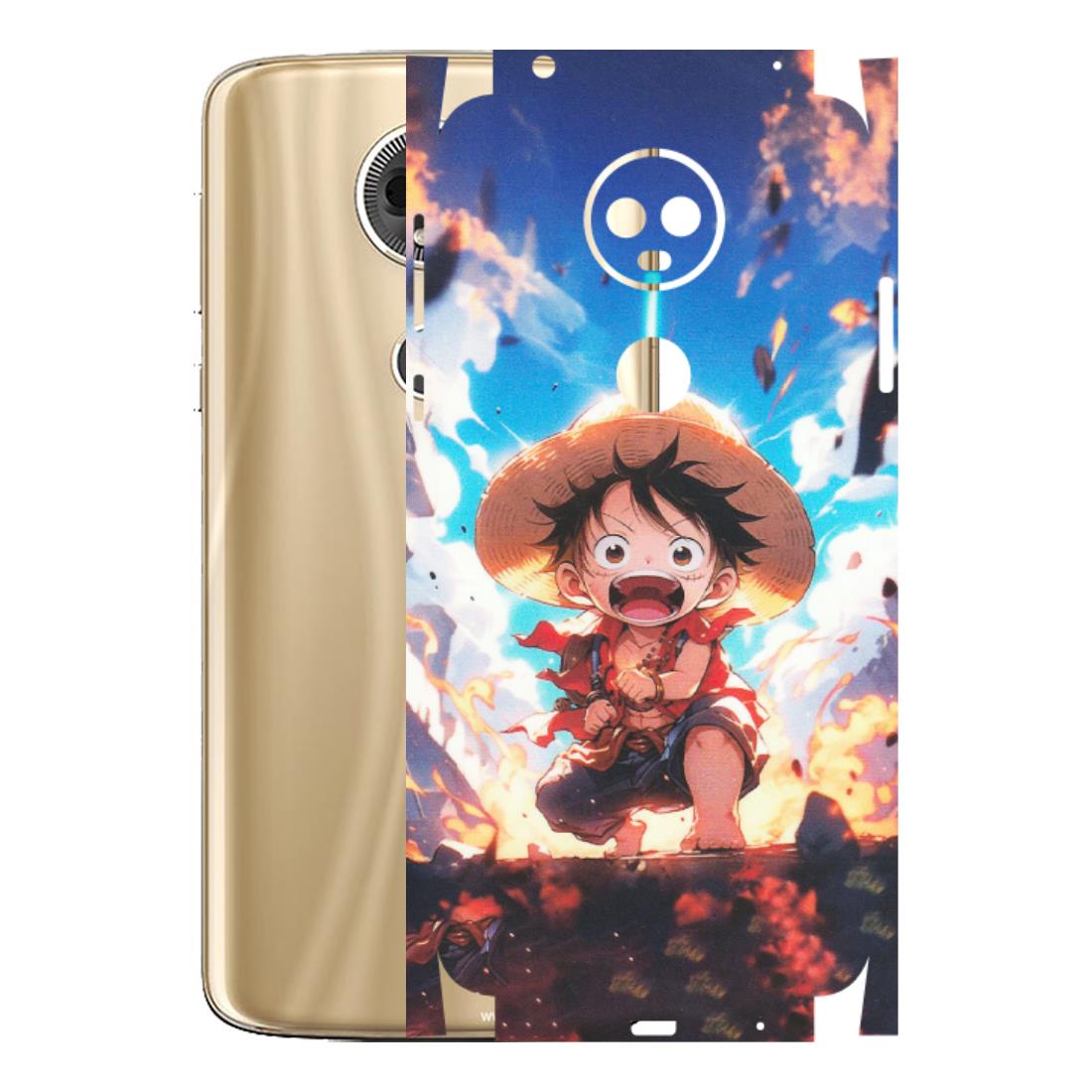 Motorola Phone Skins (All Models) - Toon One Piece Cute Character - Matte Finish (M-35) Motorola Moto E5 Plus