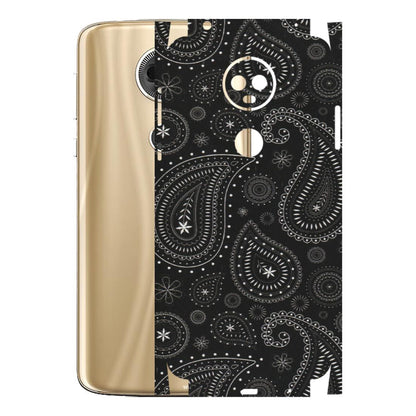 Motorola Phone Skins (All Models) - Black Sober Kerry - Matte Finish (M-37) Motorola Moto E5 Plus