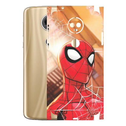 Motorola Phone Skins (All Models) - Spiderman Face New - Matte Finish (M-41) Motorola Moto E5 Plus