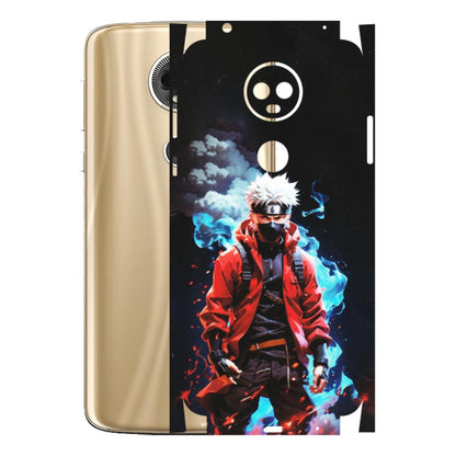 Motorola Phone Skins (All Models) - Kakashi Hatake Naruto - Matte Finish (M-60) Motorola Moto E5 Plus