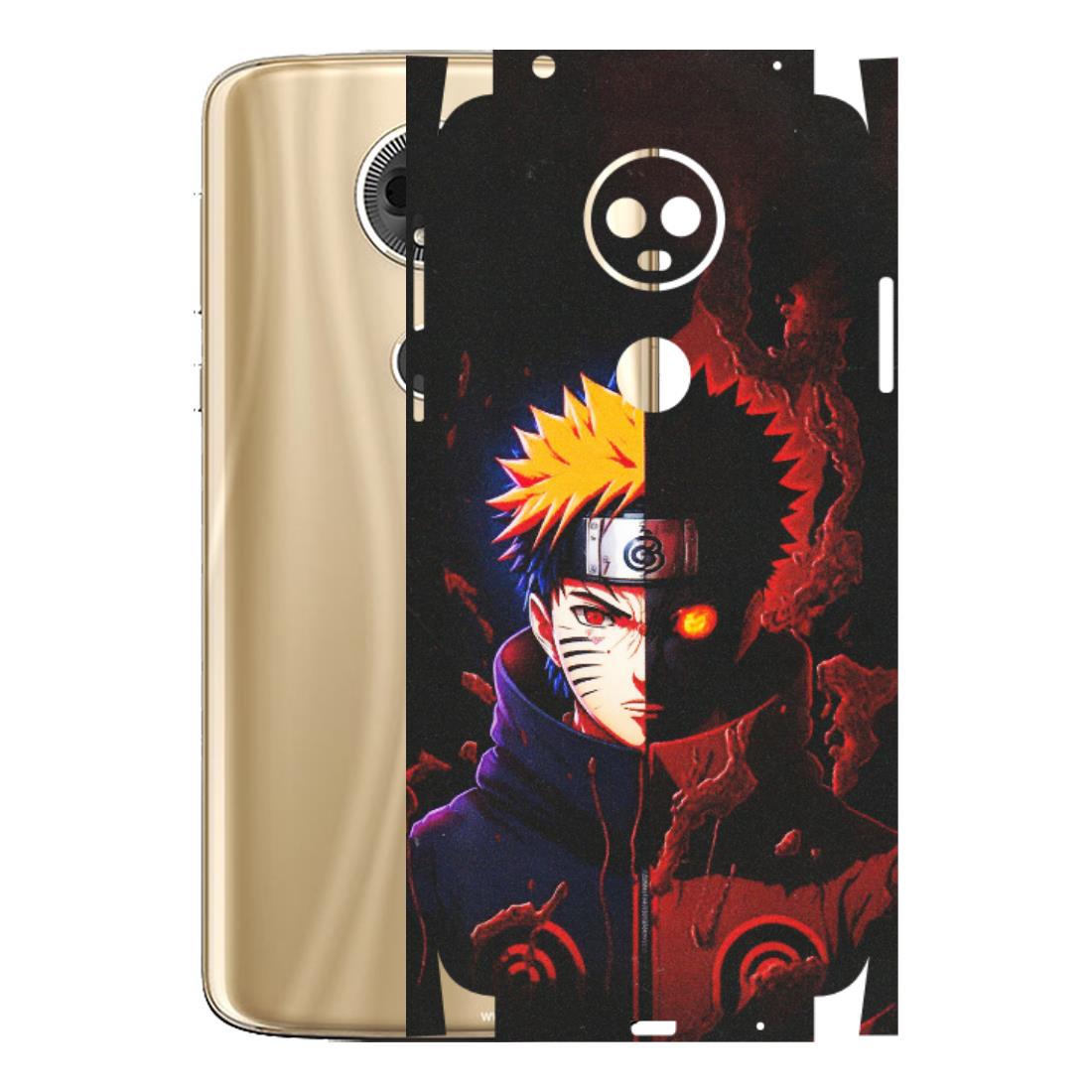 Motorola Phone Skins (All Models) - Naruto X Evil - Matte Finish (M-70) Motorola Moto E5 Plus