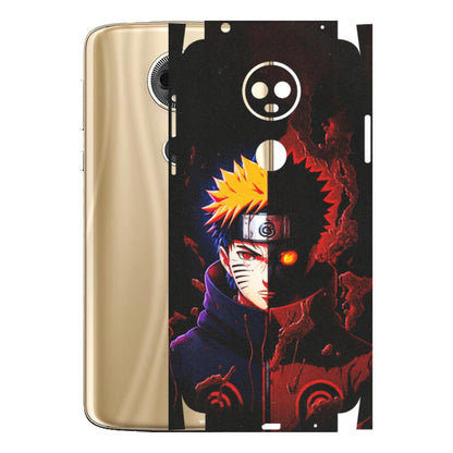 Motorola Phone Skins (All Models) - Naruto X Evil - Matte Finish (M-70) Motorola Moto E5 Plus