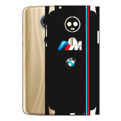 Motorola Phone Skins (All Models) - Styling With Black BMW - Matte Finish (M-74) Motorola Moto E5 Plus