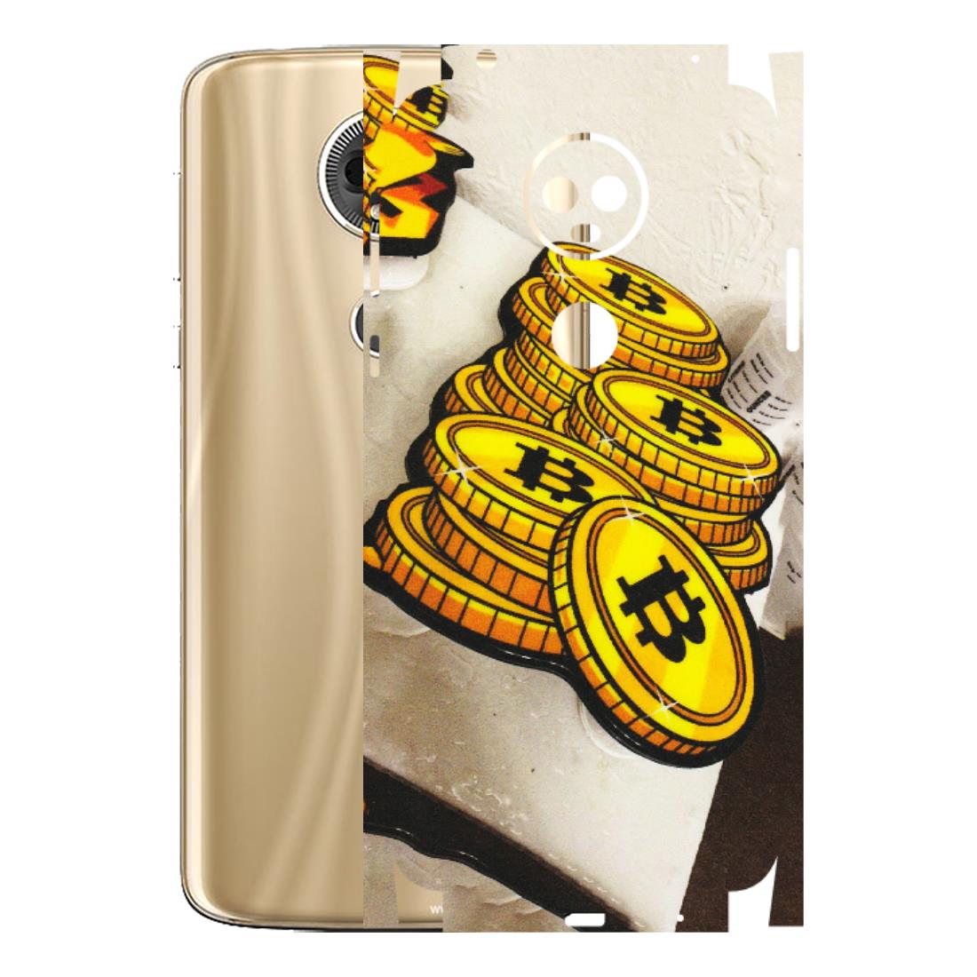 Motorola Phone Skins (All Models) - Billionaire Bitcoin Collection - Matte Finish (M-92) Motorola Moto E5 Plus