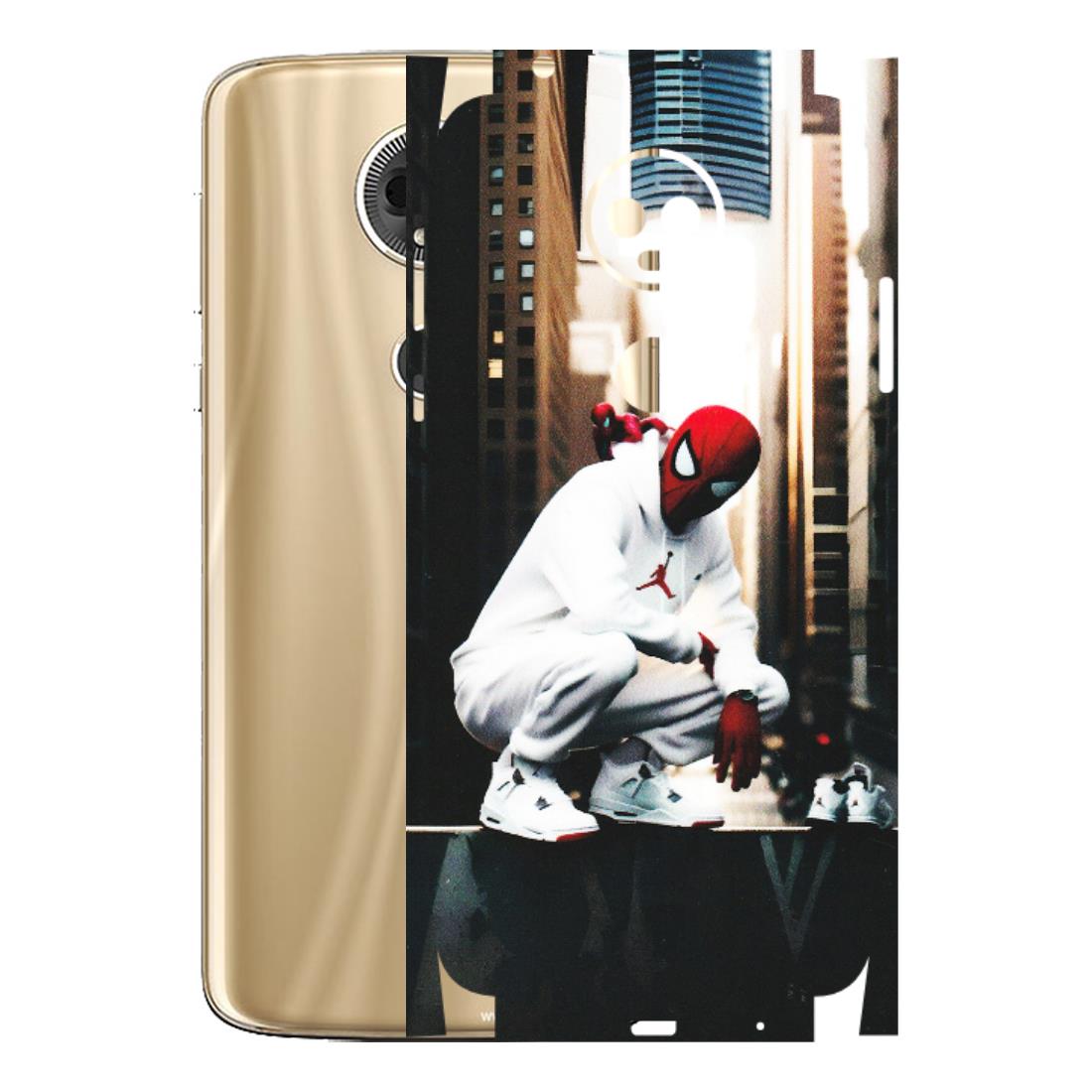 Motorola Phone Skins (All Models) - Sportsman Spider Man - Matte Finish (M-94) Motorola Moto E5 Plus