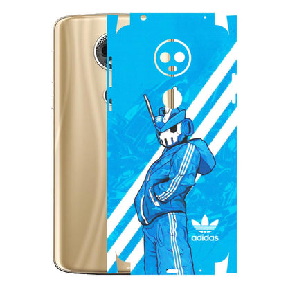 Motorola Phone Skins (All Models) - Battle of Adidas - Matte Finish (M-98) Motorola Moto E5 Plus