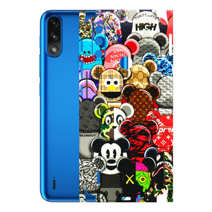 Motorola Phone Skins (All Models) - More Mickey Mouses - 3D Embossed Finish (L-118) Motorola Moto E7 Power