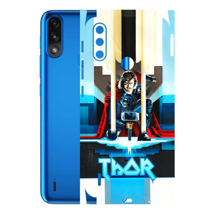 Motorola Phone Skins (All Models) - Thor - 3D Embossed Finish (L-137) Motorola Moto E7 Power