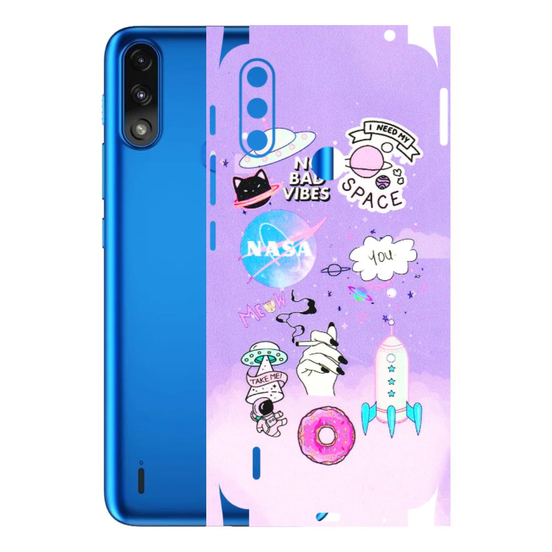 Motorola Phone Skins (All Models) - I Need My Nasa Skin - 3D Embossed Finish (L-149) Motorola Moto E7 Power