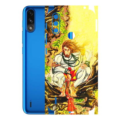 Motorola Phone Skins (All Models) - Lord Hanuman - 3D Embossed Finish (L-152) Motorola Moto E7 Power