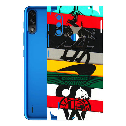 Motorola Phone Skins (All Models) - Multi Designer Brands - 3D Embossed Finish (L-187) Motorola Moto E7 Power