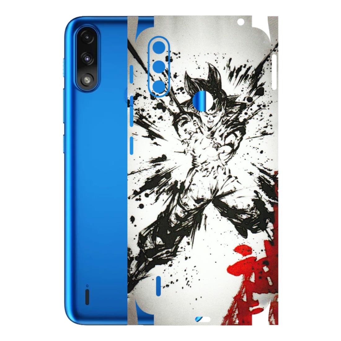Motorola Phone Skins (All Models) - DBZ - 3D Embossed Finish (L-206) Motorola Moto E7 Power