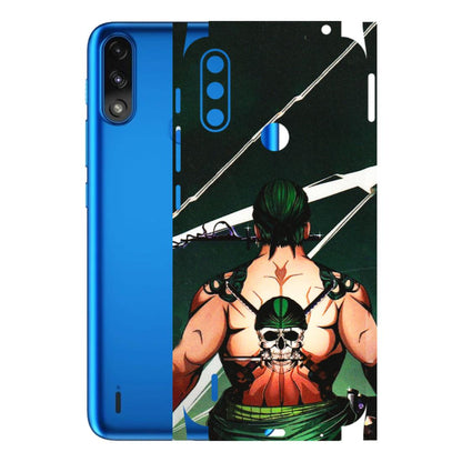 Motorola Phone Skins (All Models) - Zoro Anime - 3D Embossed Finish (L-23) Motorola Moto E7 Power