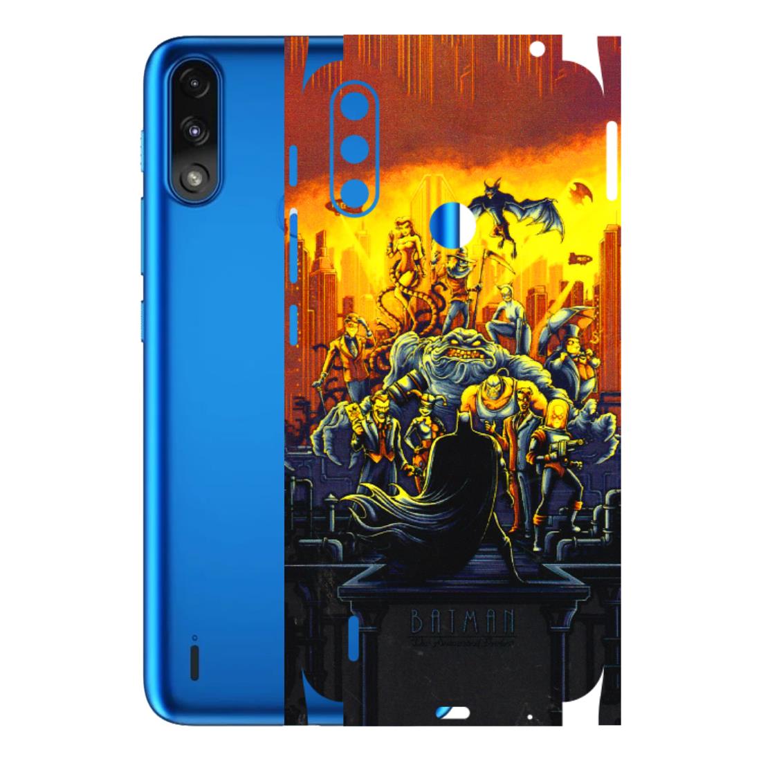 Motorola Phone Skins (All Models) - Games Doodles - 3D Embossed Finish (L-24) Motorola Moto E7 Power